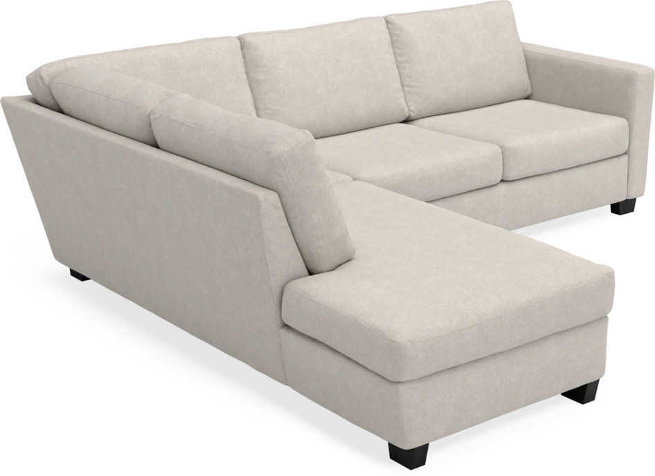 Friday - 2,5-sits soffa med divan vänster - Grå