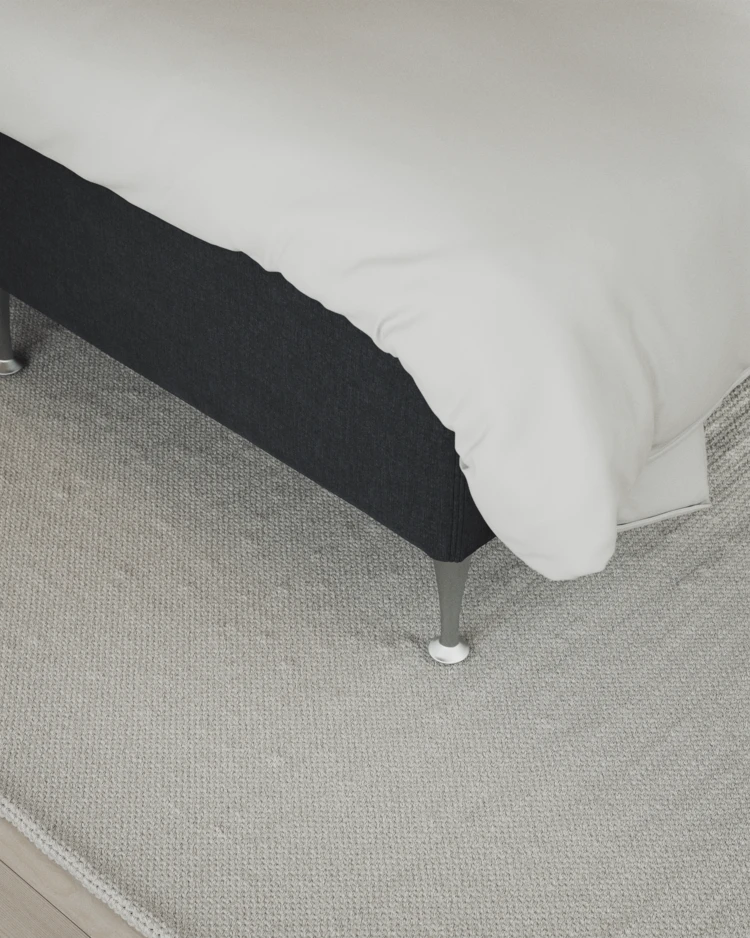 Delux Exclusive - Kontinentalsäng, enkelsäng 120 cm med bäddmadrass och sängben - inspiration