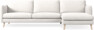 Madison - 3-sits soffa med schäslong höger - Beige
