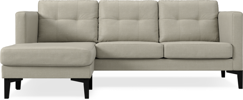 Rio - 3-sits soffa med schäslong vänster - Grå