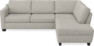 Friday - 2,5-sits soffa med divan höger - Beige