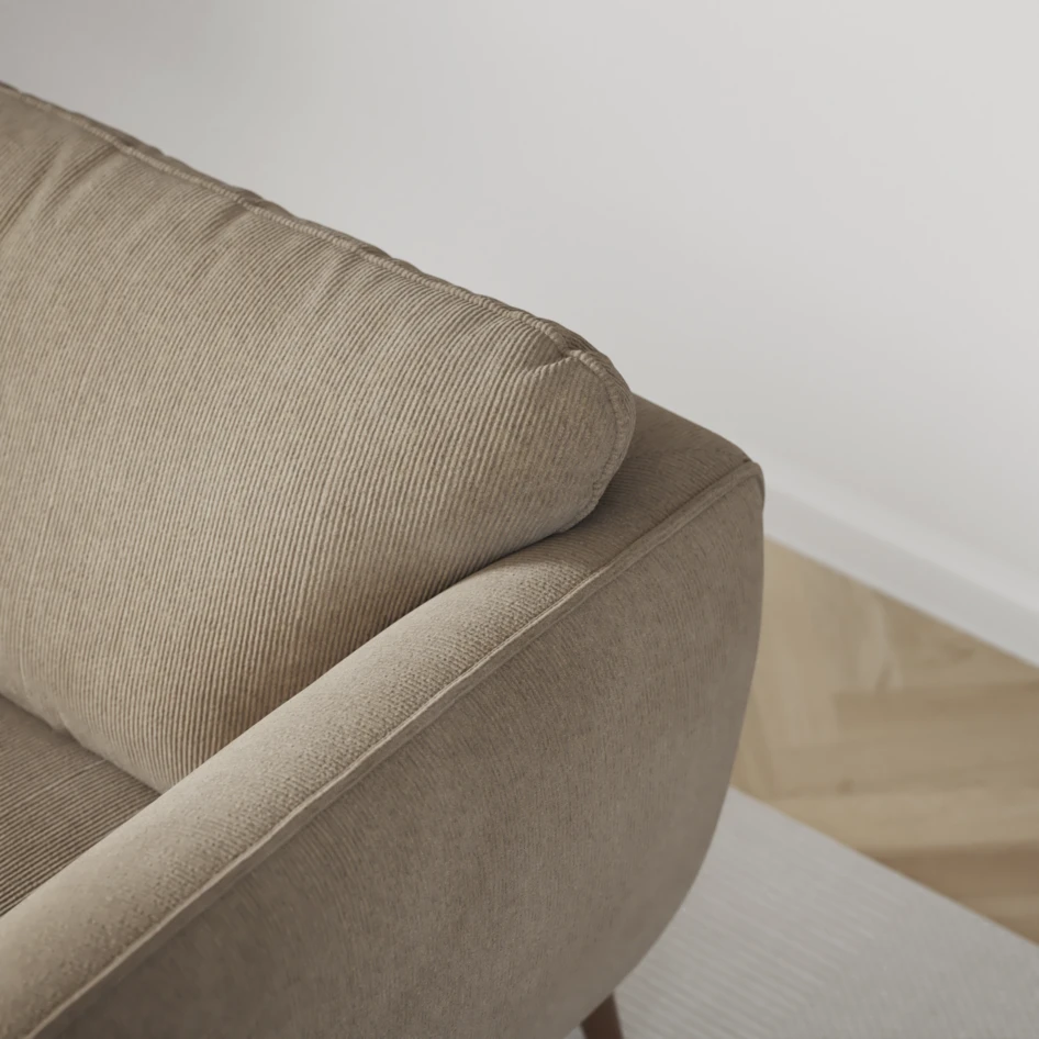 Madison Lux - Hörnsoffa 2+3-sits, hörn 1 - Beige