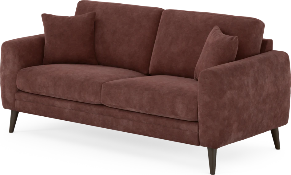 Eden - 2,5-sits soffa - Röd