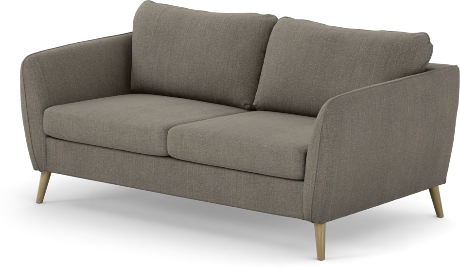 County - 2-sits soffa - Brun