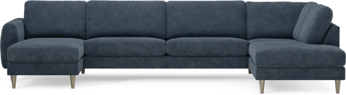 Bridge, 3-sits soffa med schäslong vänster och divan höger
