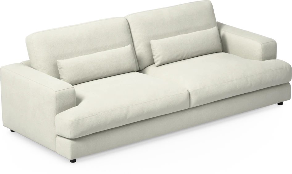 Noma - 4-sits soffa - Vit