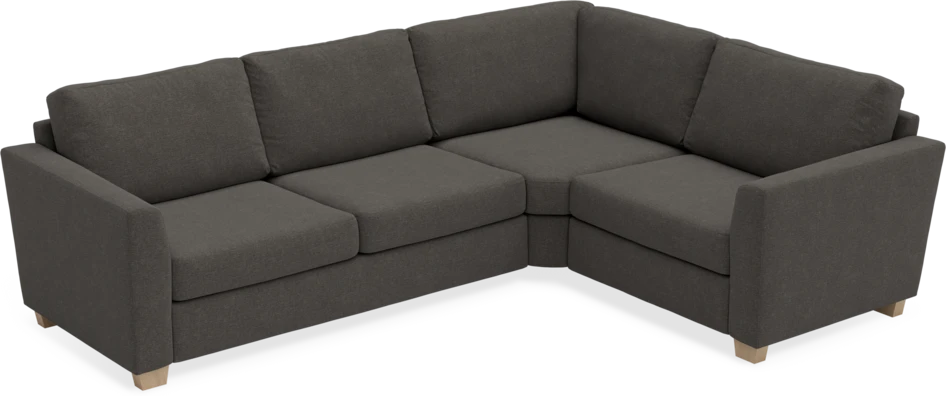 Friday - Hörnsoffa, 2,5+1,5-sits - Grå