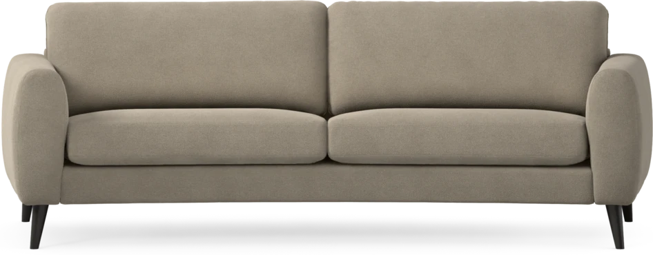Bridge - 3-sits soffa svängd - Beige