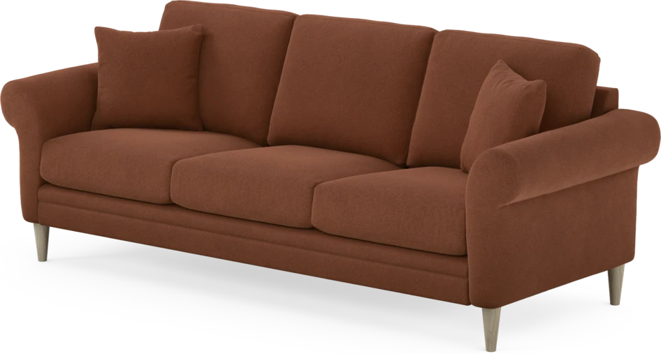 Eden - 3-sits soffa - Orange