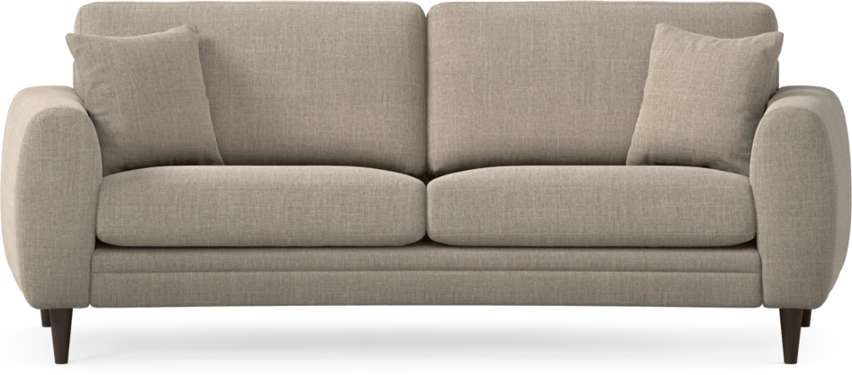 Eden - 2,5-sits soffa svängd - Beige