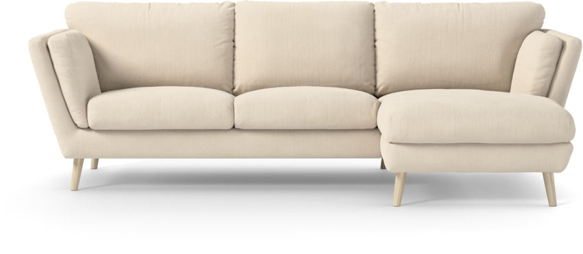 Madison - 2-sits soffa med schäslong höger - Beige