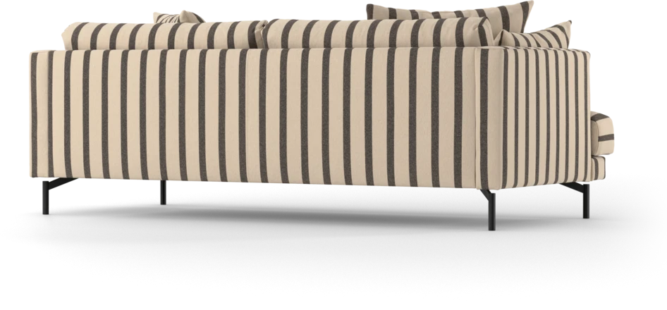Harper - 3-sits soffa, hel dyna - Flerfärgad