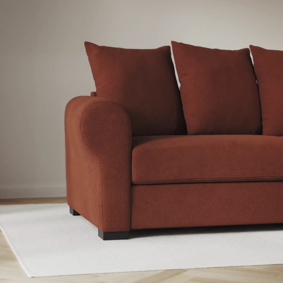 Town - 3-sits soffa - Orange