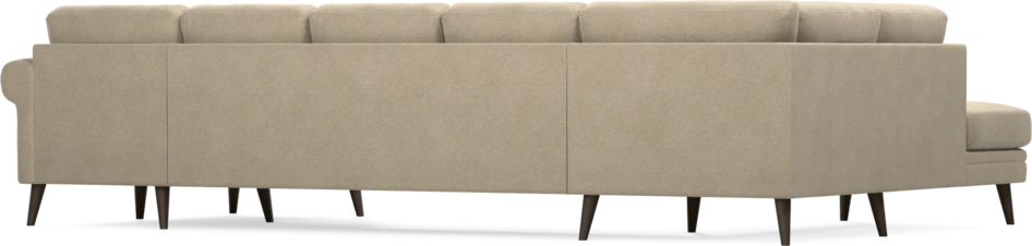 Eden - 3-sits soffa med divan vänster och schäslong höger - Beige