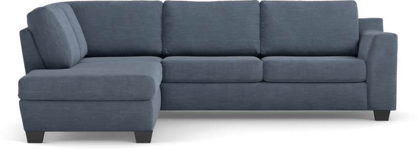 Friday - 2,5-sits soffa med divan vänster - Blå