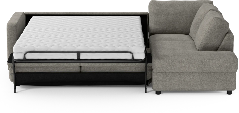 Lindö - Bäddsoffa 2,5-sits med divan - Grå