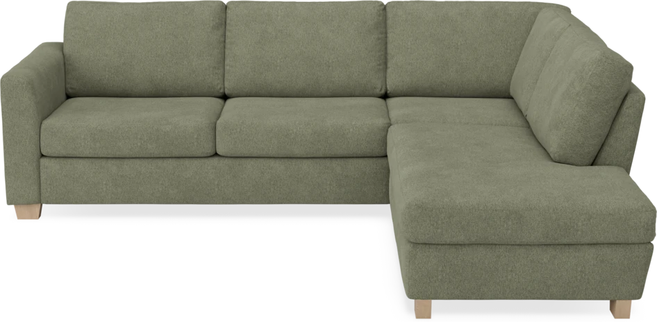 Friday - 2,5-sits soffa med divan höger - Vit
