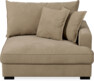Rossi - 1,5-sits med armstöd höger - Beige