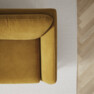 Madison Lux - 2-sits soffa - Gul