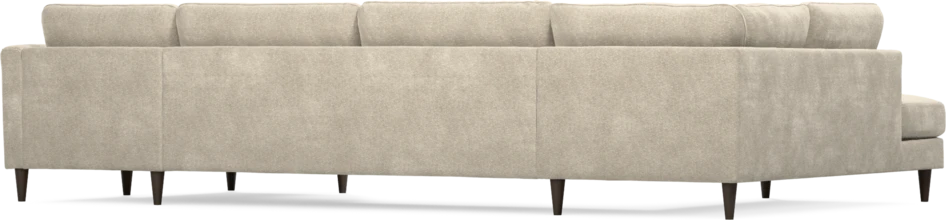 Bridge - 3-sits soffa med divan vänster och schäslong höger - Beige