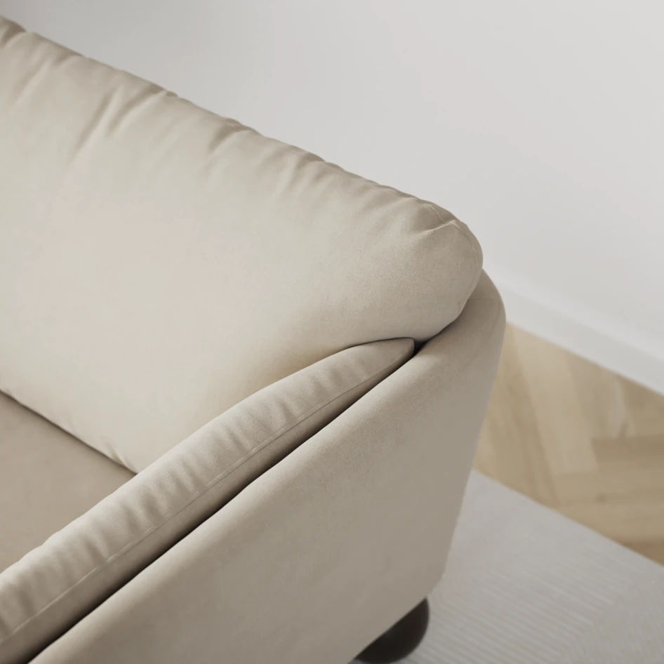 Madison Lux - 2-sits soffa med divan vänster och schäslong höger - Beige