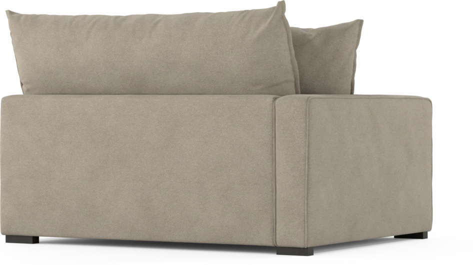 Rossi - 2-sits med armstöd vänster - Beige