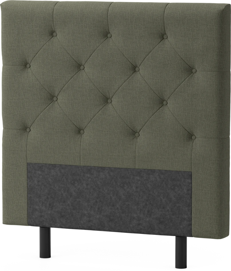 Delux Pikerad Låg - Sänggavel, 90-210 cm