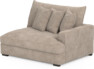 Rossi - 2-sits med armstöd höger - Beige