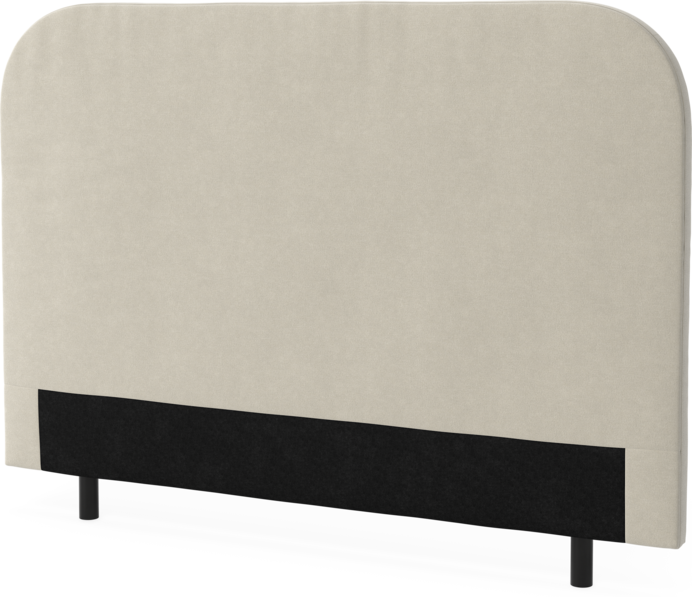 Curve - sänggavel, 90-210 cm - Beige