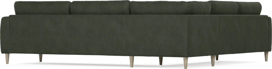 Bridge - Hörnsoffa, 2+3-sits - Grön