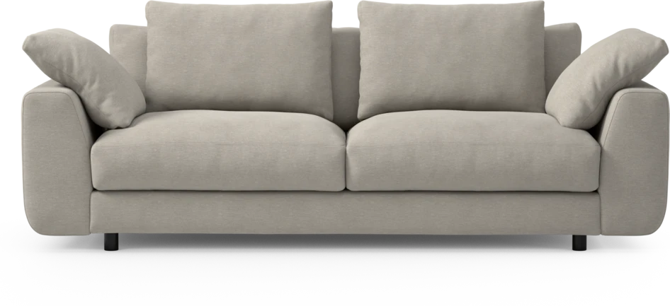 Amie - 3-sits soffa - Grå