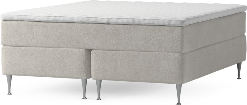 Delux Dream - Kontinentalsäng, dubbelsäng med bäddmadrass och sängben