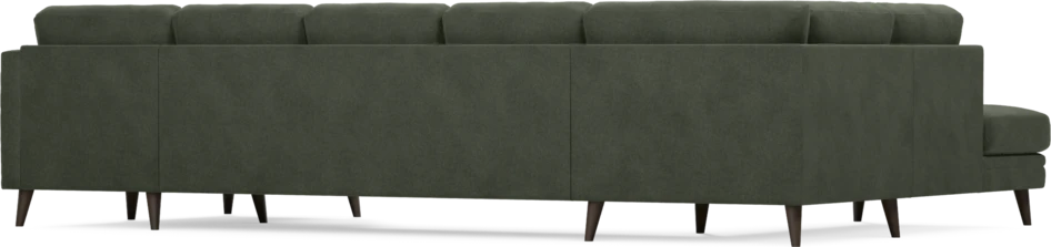 Eden - 3-sits soffa med divan vänster och schäslong höger - Grön