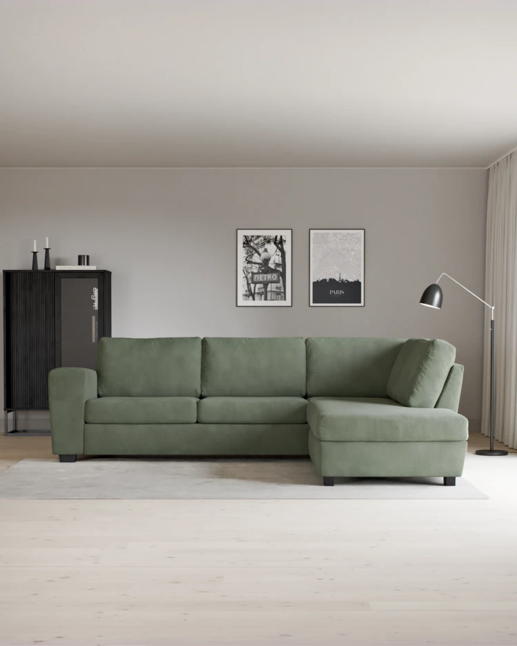 Friday - 2,5-sits soffa med divan höger - inspiration