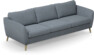 County - 3-sits soffa - Blå