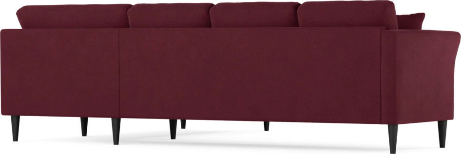 Eden - Hörnsoffa, 3+2-sits - Röd