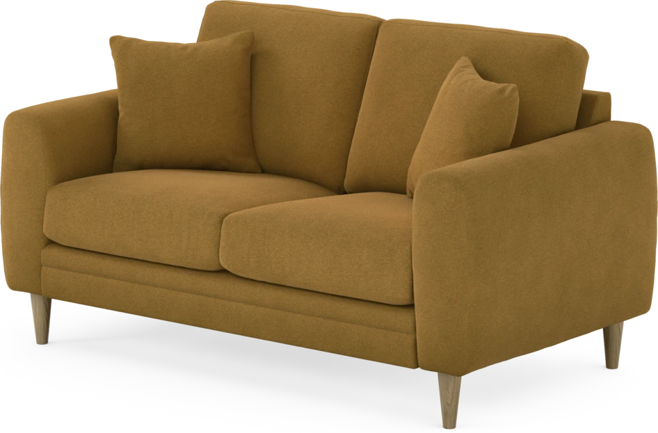 Eden - 2-sits soffa - Gul