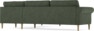 Bridge - Hörnsoffa, 3+2-sits - Grön