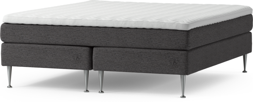 Särö - Kontinentalsäng, dubbelsäng med bäddmadrass Särö och sängben