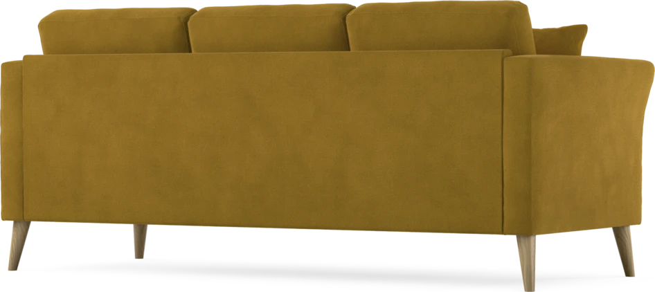 Eden - 3-sits soffa - Gul
