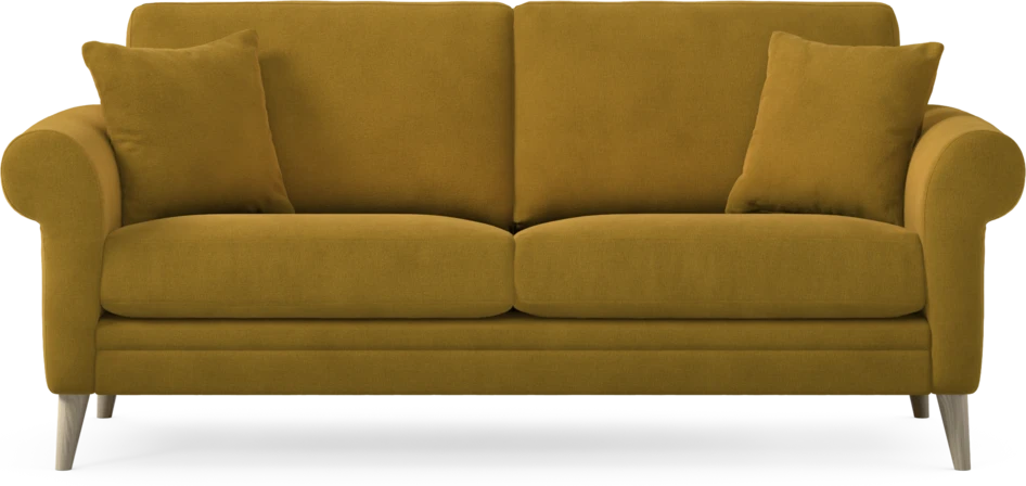 Eden - 2,5-sits soffa - Gul