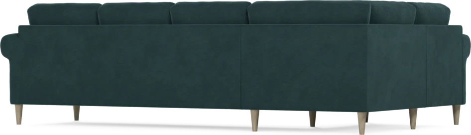 Eden - Hörnsoffa, 1+3-sits - Blå