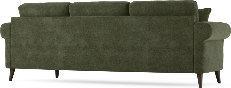 Eden - 3-sits soffa svängd - Grön