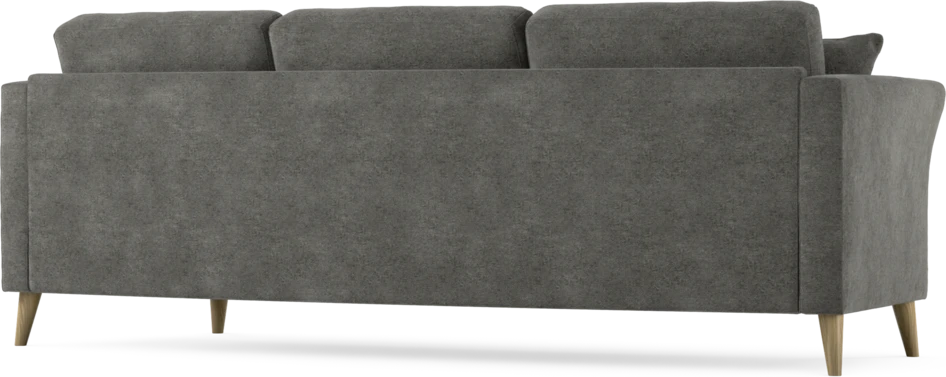 Eden - 3-sits soffa svängd - Grå