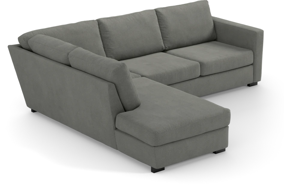 Friday - 2,5-sits soffa med divan vänster - Grå