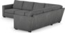 Friday - Hörnsoffa, 3+2-sits - Grå