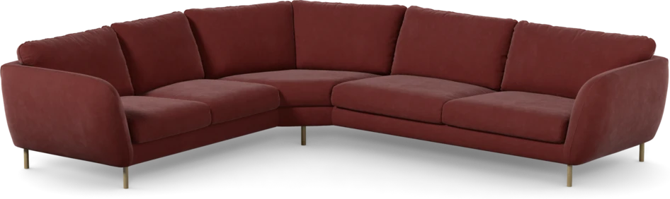 Madison Lux - Hörnsoffa 2+3-sits, hörn 2 - Rosa
