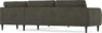 Bridge - Hörnsoffa, 3+3-sits - Grå