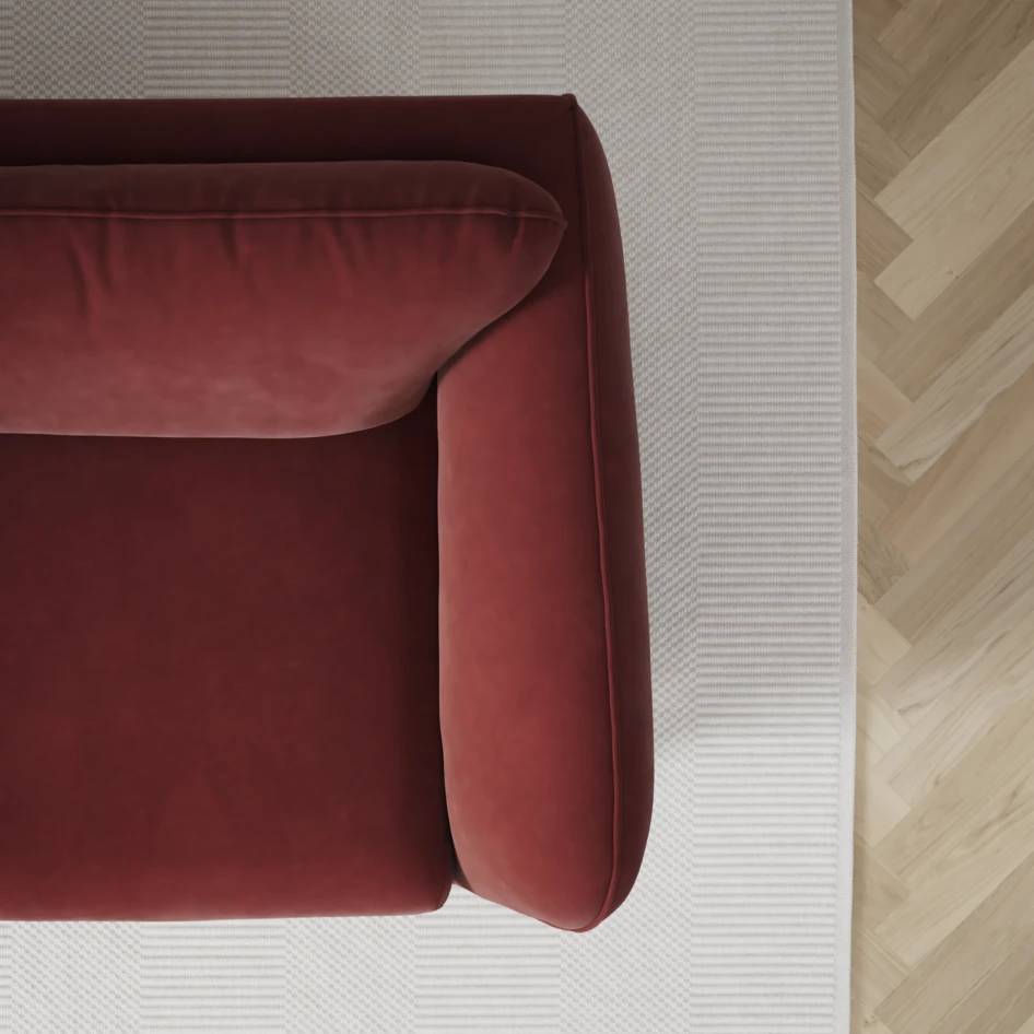 Madison Lux - 2-sits soffa - Rosa