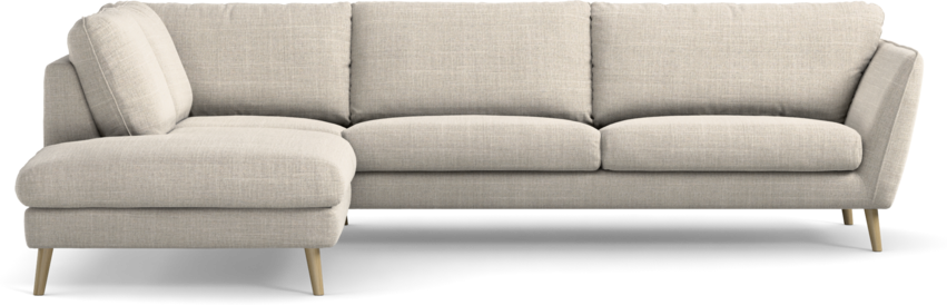 Madison - 3-sits soffa med divan vänster - Beige